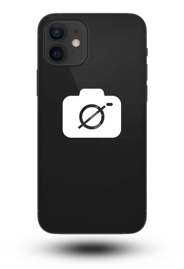 servicio de cambiar la cámara trasera de iphone 12 mini