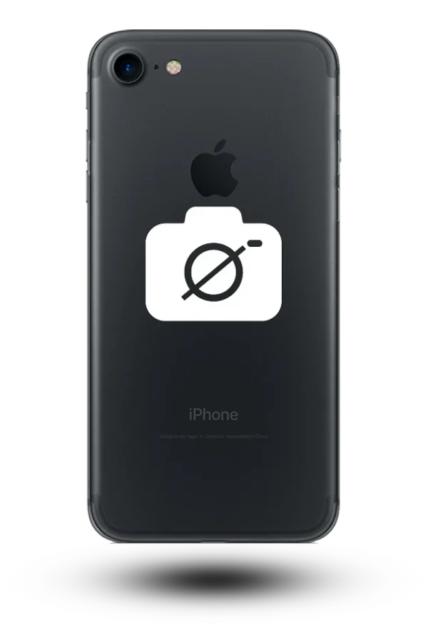 servicio de cambiar cámara trasera de iphone 7 plus