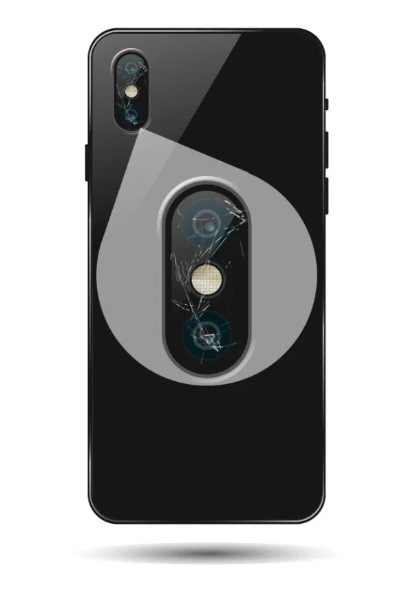 cambiar el cristal de la cámara del iphone xs con recogida a domicilio