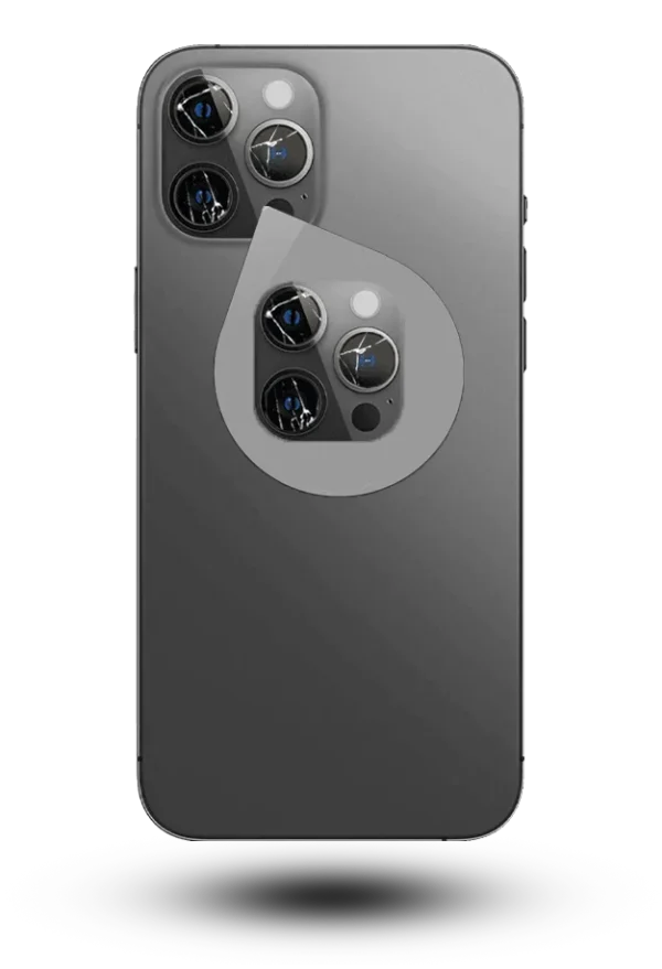 servicio de cambiar el cristal de la cámara trasera del iphone 12 pro max