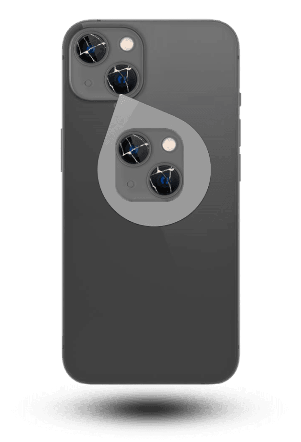 servicio de cambiar el cristal de la cámara trasera del iphone 14 plus