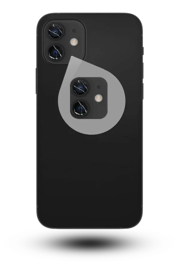 servicio de cambiar el cristal de la cámara trasera del iphone 12