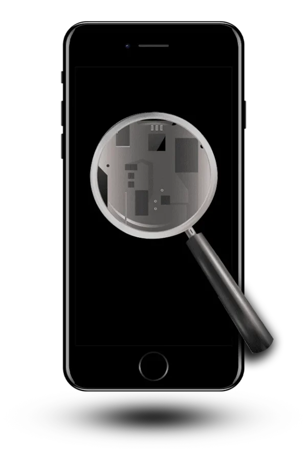 diagnostico completo de dispositivo de iphone 8 plus