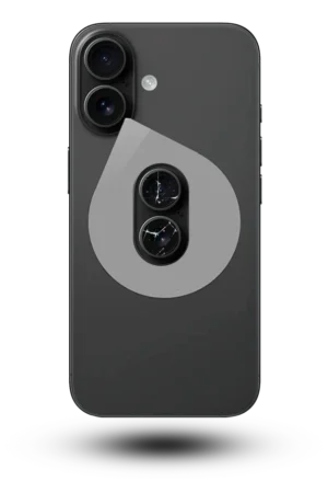 servicio de cambiar el cristal de la cámara trasera del iphone 16 plus con recogida a domicilio
