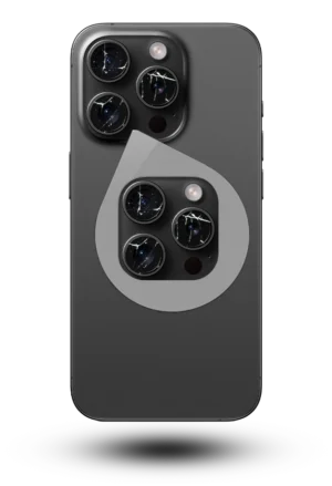 servicio de cambiar el cristal de la cámara trasera del iphone 16 pro max con recogida a domicilio