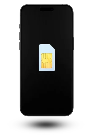 servicio de cambiar el lector sim del iphone 16 pro.
