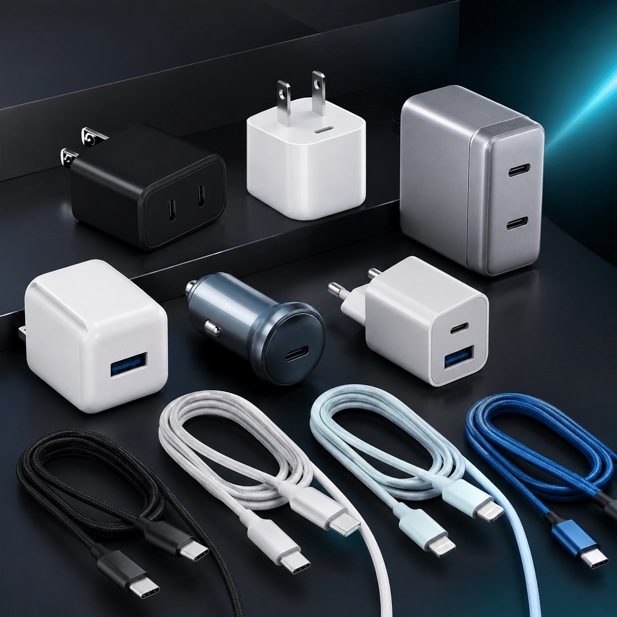Cargadores y cables para iPhone