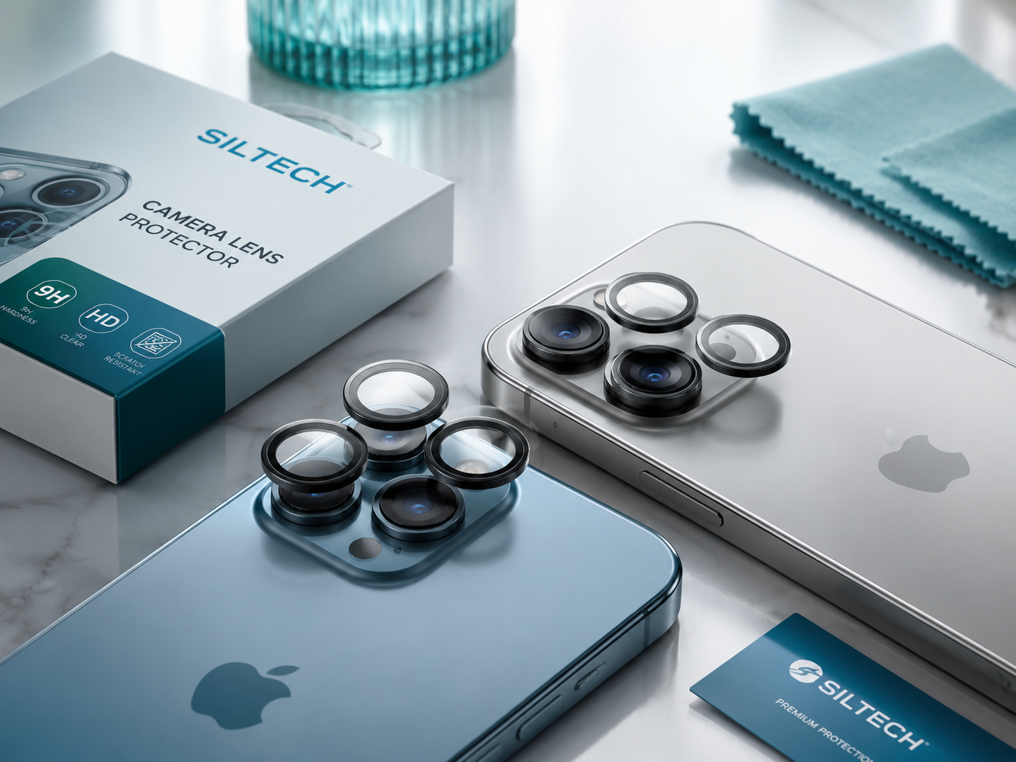 Protectores de cámara para iPhone