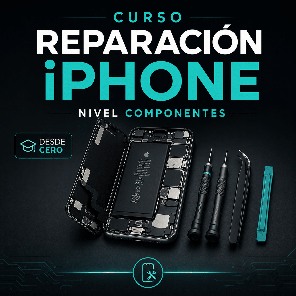 Curso Reparación iPhone Nivel Componentes